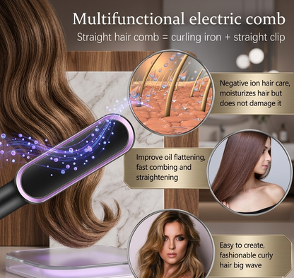 🌟Optiverse™ SilkGlide: Professional Thermal Brush