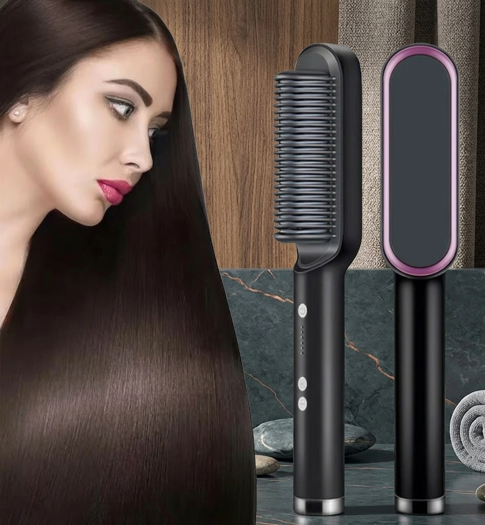 🌟Optiverse™ SilkGlide: Professional Thermal Brush
