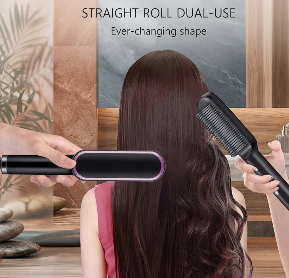 🌟Optiverse™ SilkGlide: Professional Thermal Brush